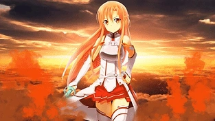 Sword Art Online Asuna 动态壁纸 | 作者：Hadeko