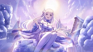 艾米莉娅公主 - Re: Zero 动态壁纸 | 作者：¡¡ Nathan