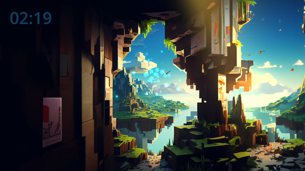 Minecraft Blocktopia 壁纸合集 - Minecraft 美学壁纸 4K