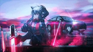 明日方舟 - Texas 动态壁纸 | 作者：Arsura