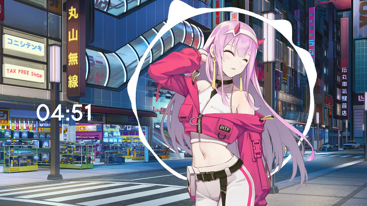 Darling in the FRANXX Zero Two 02 随时间变化