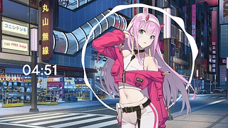 Darling in the FRANXX Zero Two 02 随时间变化