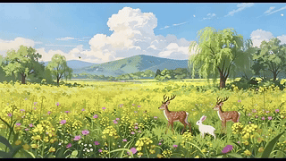 油菜花田