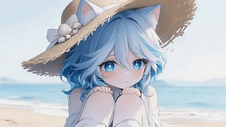海边女孩