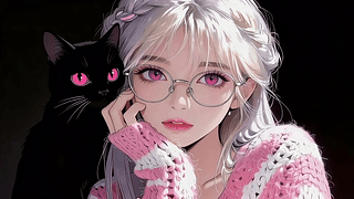 眼镜女孩