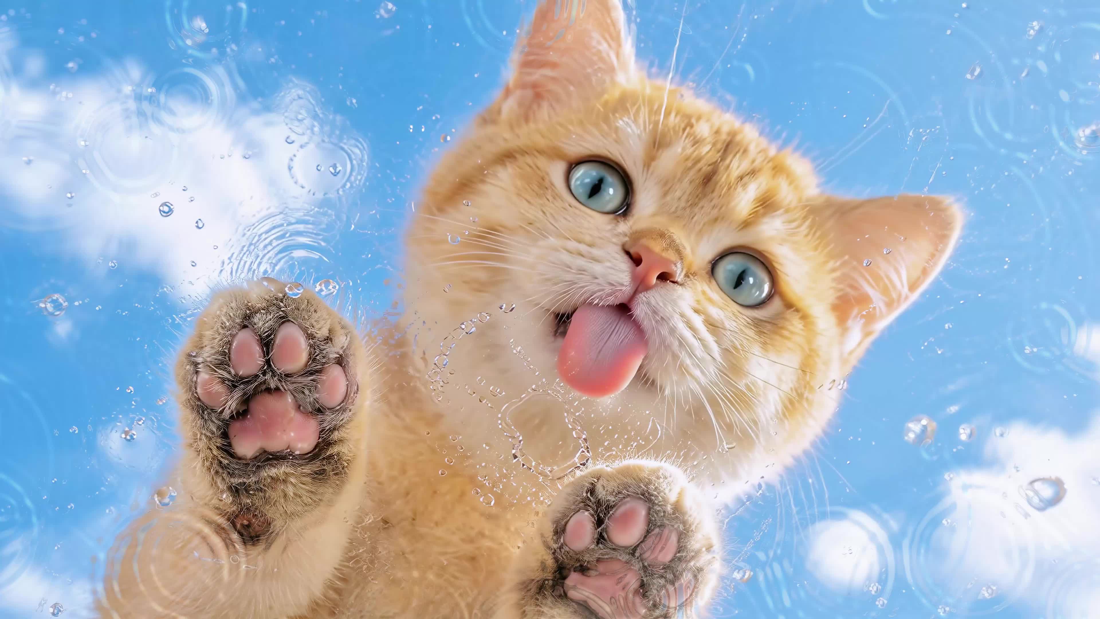 小猫舔舔
