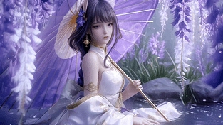 雨中雷神 动态壁纸 | 作者：喜雨虫