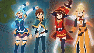 为地板编辑的Konosuba AMV