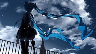 初音未来 天空 4K 动态壁纸 | 作者：Evolution ツ