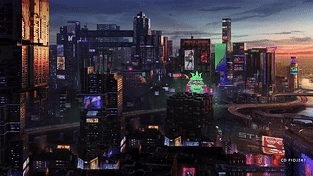 赛博朋克城市 动态壁纸 | 作者：Evolution ツ