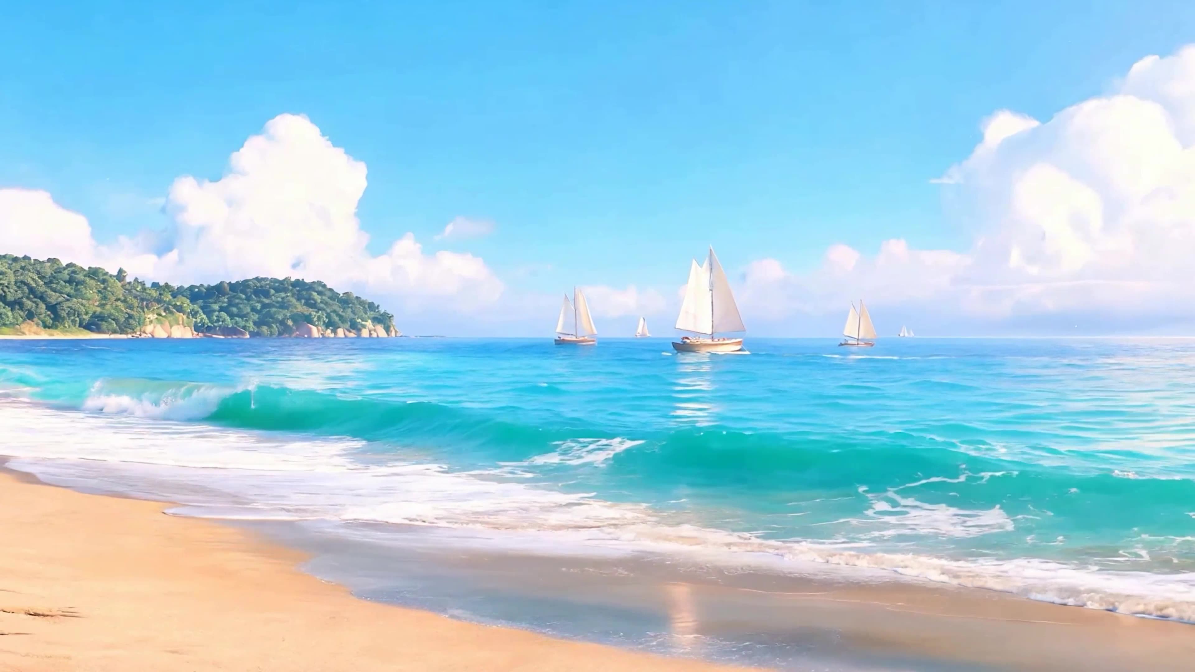 蔚蓝大海
