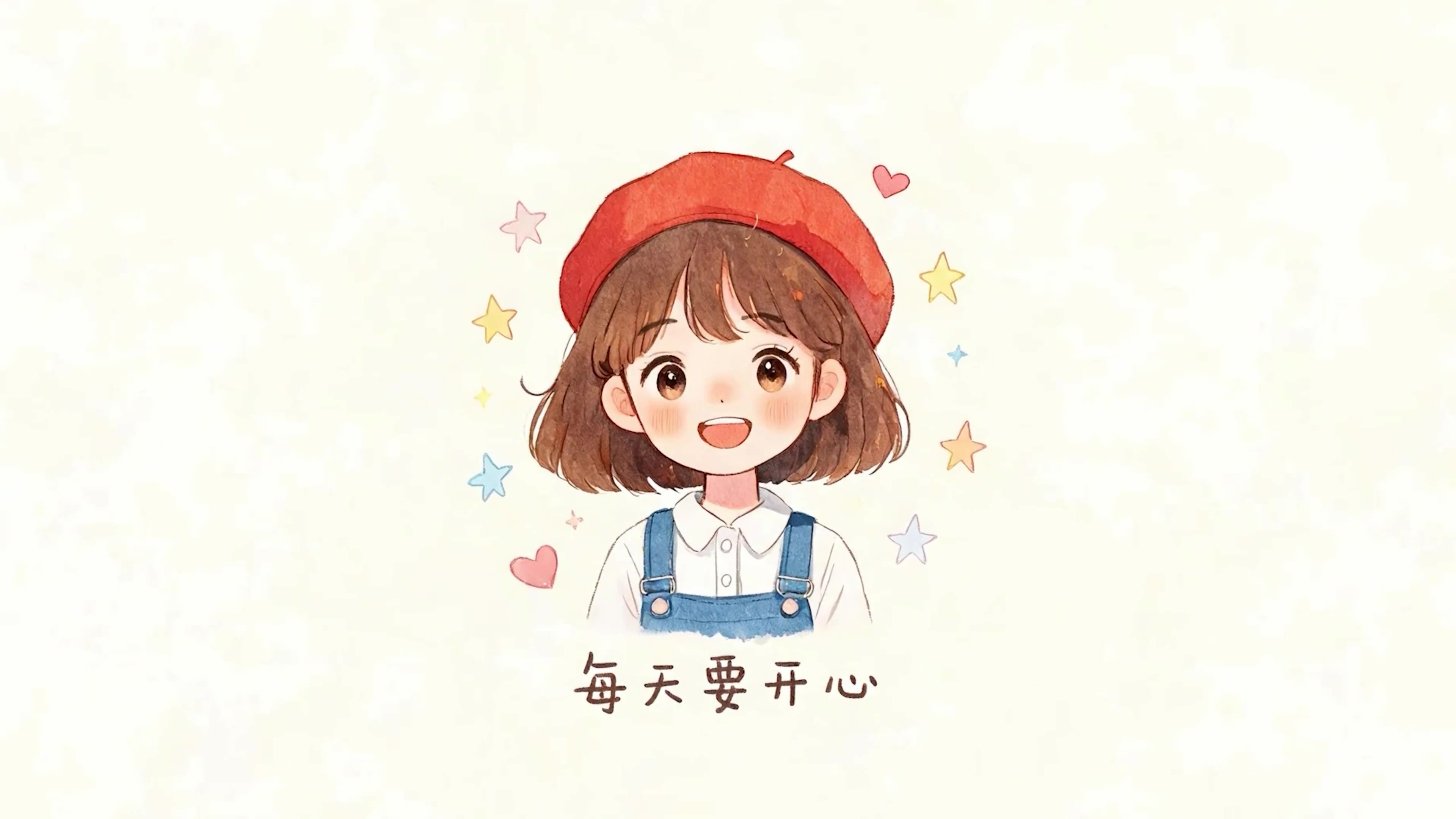 每天要开心
