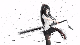 动漫剑士少女 动态壁纸 | 作者：Kleiner Wookie