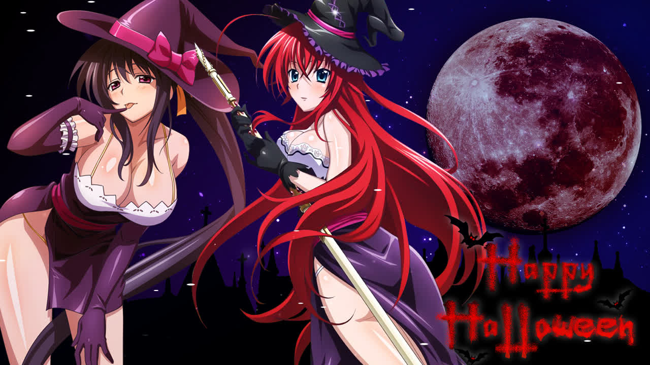 Akeno Himejima 和 Rias Gremory