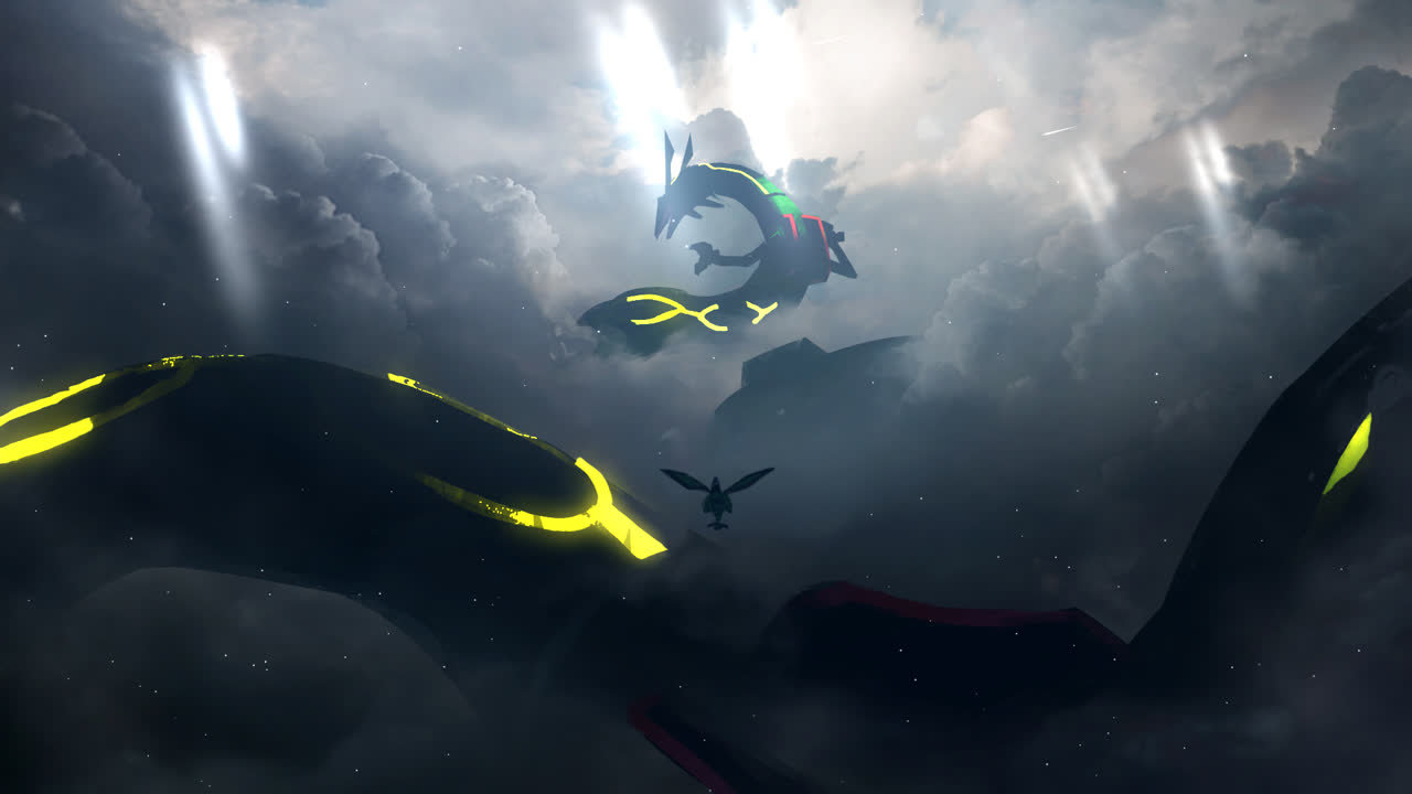 宝可梦 Rayquaza [4K]