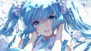 初音未来 水下