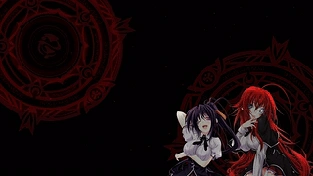 Akeno & Rias 壁纸 高校DxD 动态壁纸 | 作者：talesimo