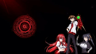 Highschool DxD - Akeno, Rias, Issei 壁纸 动态壁纸 | 作者：talesimo