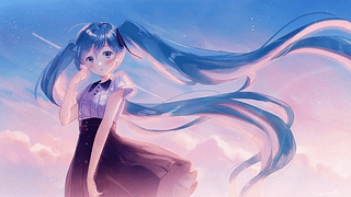 初音未来 Vocaloid 风吹