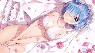 Rem 婚礼版 动态壁纸 | 作者：Jacebacsi