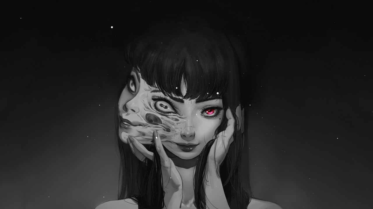 伊藤潤二の 8K - オーディオレスポンシブ Junji Ito's 8K - Audio Responsive