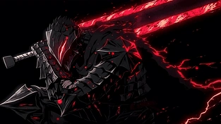 Guts Berserk 4K - 音乐 ベルセルク- ガッツ 动态壁纸 | 作者：コンラッド CONRAD