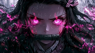 祢豆子 动漫 x 动态壁纸 | 作者：AlpHaシ
