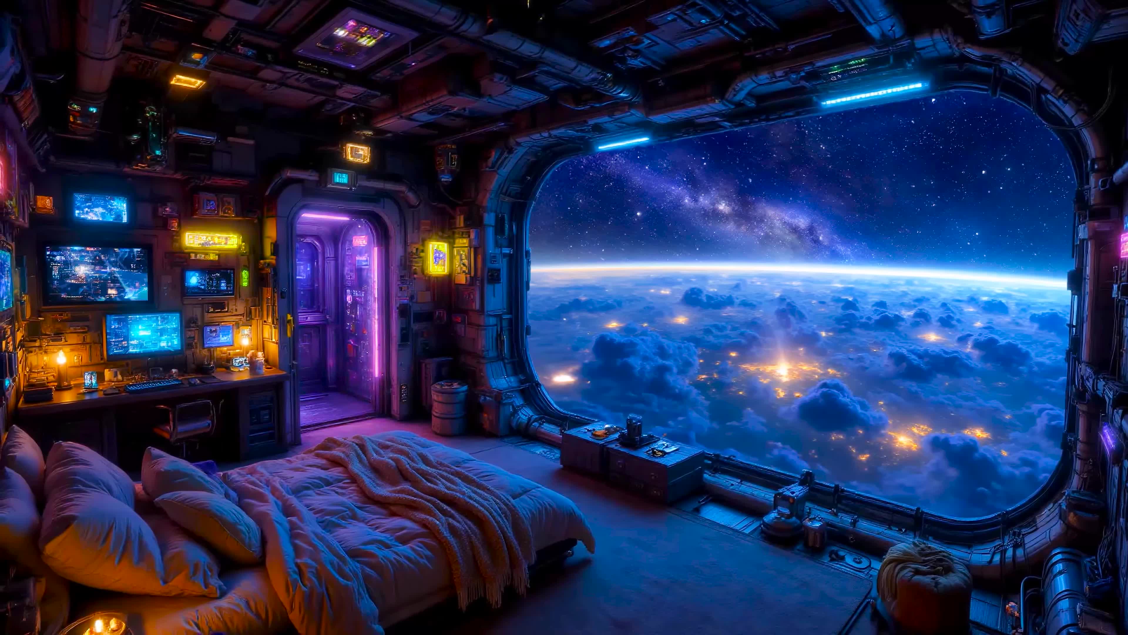 科技太空船舱