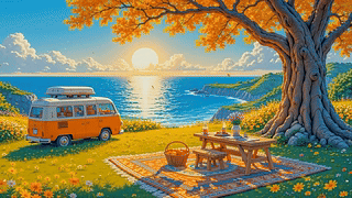 放松海景
