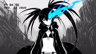 Black★Rock Shooter 动态壁纸 | 作者：Kyube