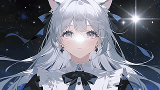 银发美女