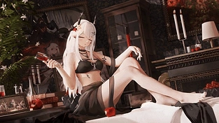 Mudrock | 明日方舟 动态壁纸 | 作者：Kijethone