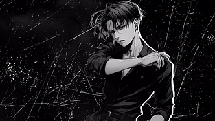 进击的巨人 || Levi Ackerman 动态壁纸 | 作者：VasDrago