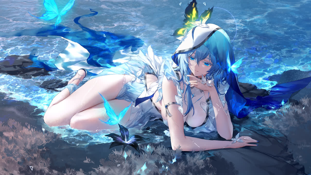 [4K]-Shorekeeper | 狂风巨浪 (WUWA)