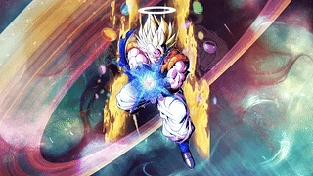 LR 超级悟吉塔 - Dokkan Battle 动态壁纸 | 作者：Jub Jub