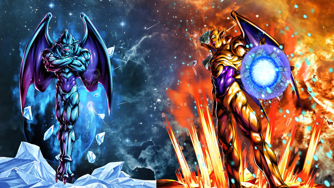 Eis 和 Nuova Shenron - Dragon Ball Legends