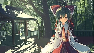 东方Project：灵梦 动态壁纸 | 作者：~♡ Yumi Neko ♡~