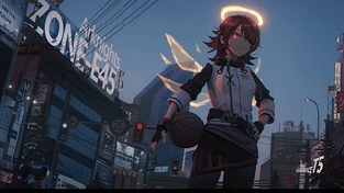 Exusiai City 动态壁纸 | 作者：Adachi Sakura