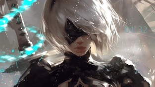 Y.O.R.H.A  .2.B 动态壁纸 | 作者：Recker
