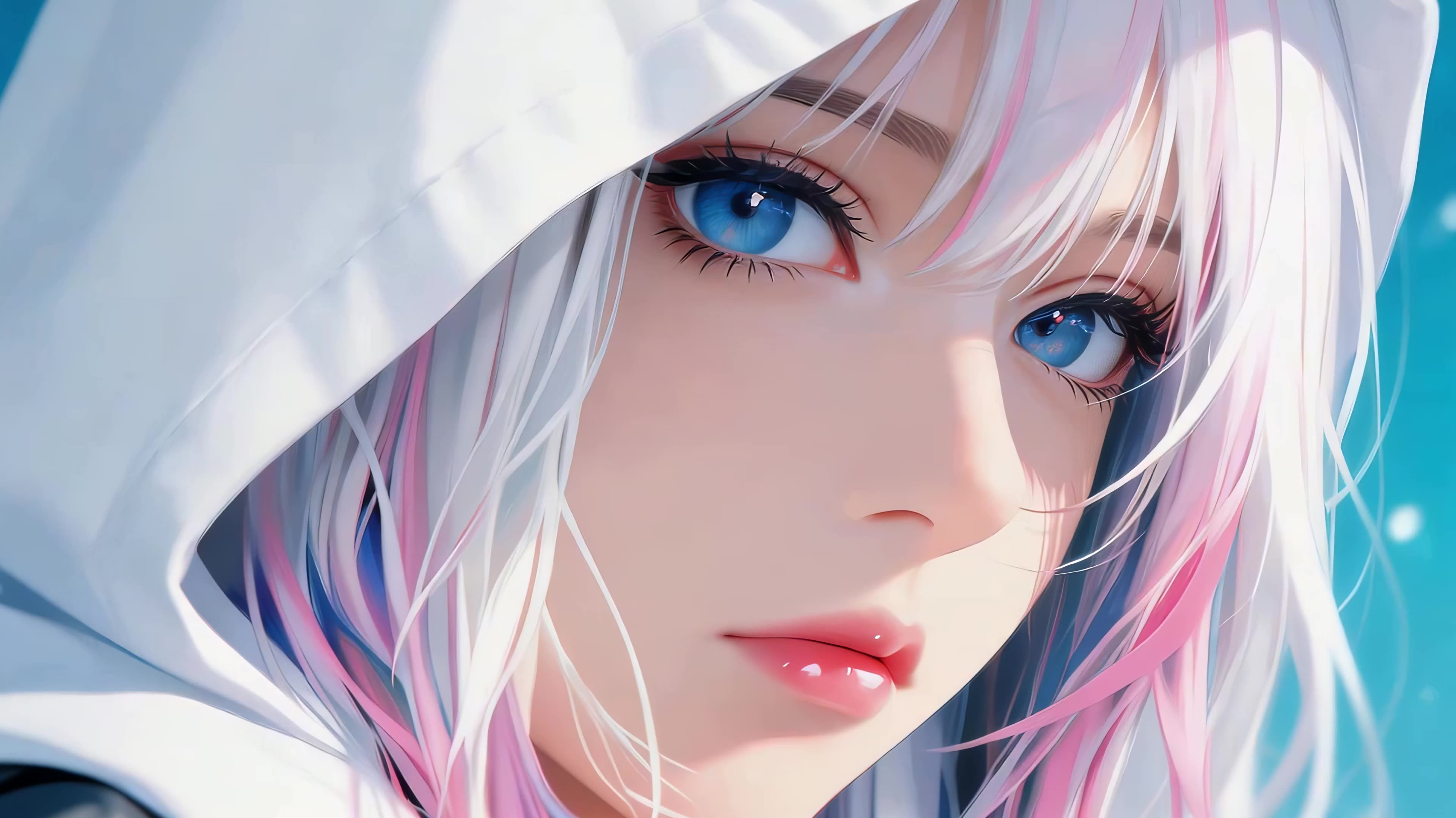 大眼美女