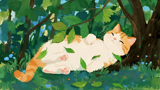 丛林里的猫