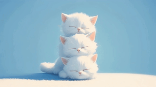 可爱小猫咪们