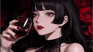 红酒蔷薇