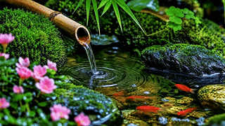 竹管流水