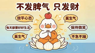 小鸭助你不发脾气 只发财