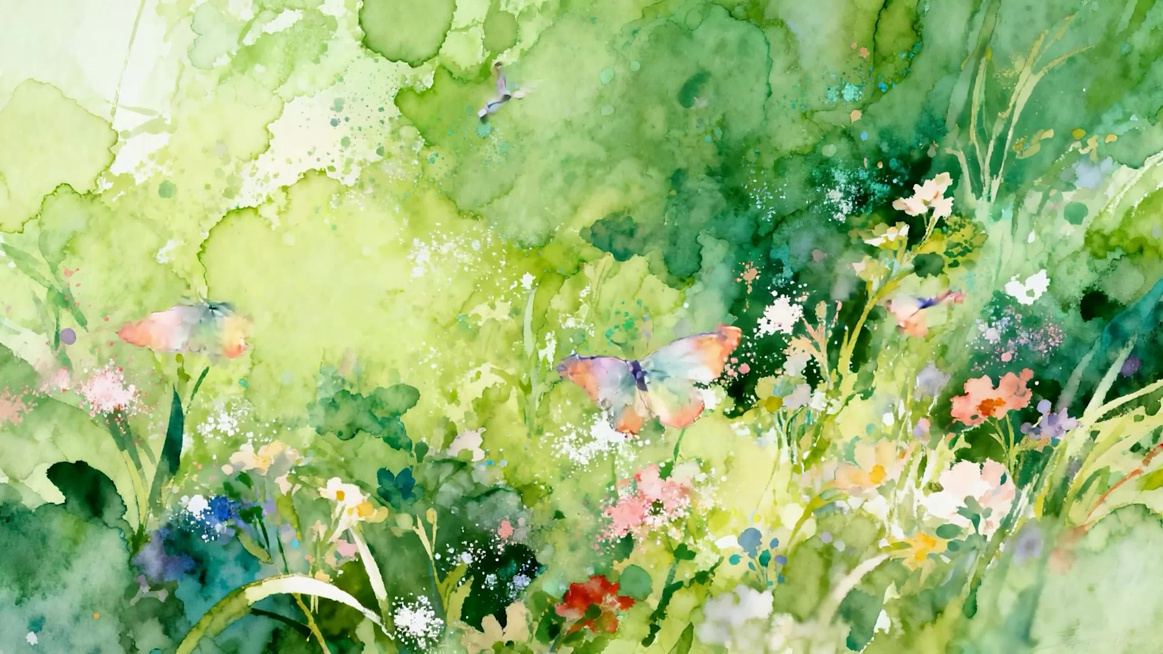 护眼花草树木