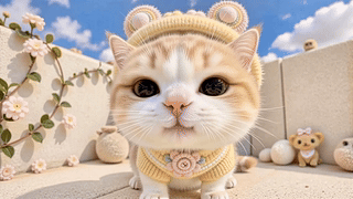 奶黄软萌小猫咪