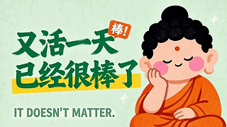 又活一天已经很棒了