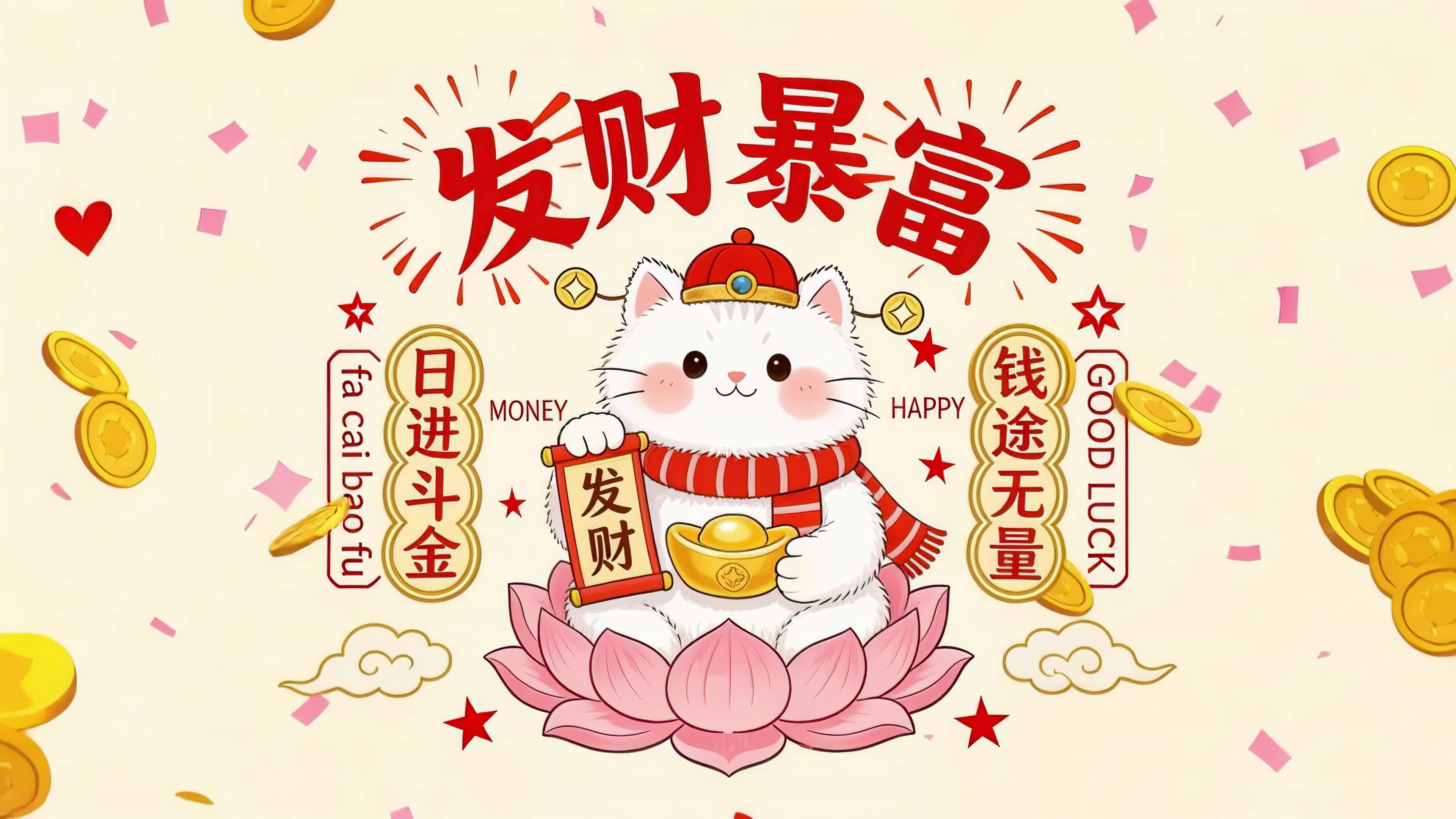 发财暴富招财猫