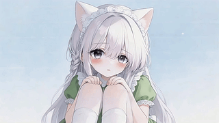 可爱猫耳美女
